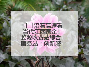「沿着高速看当代江西国企」婺源收费站综合服务站：创新服务模式，点亮高速出行新体验