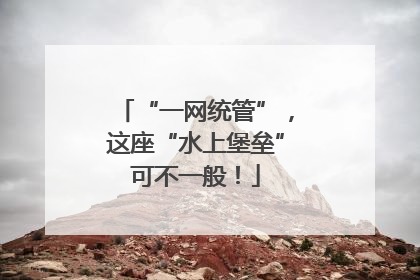 “一网统管”，这座“水上堡垒”可不一般！
