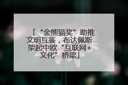 “金熊猫奖”助推文明互鉴，布达佩斯架起中欧“互联网+文化”桥梁