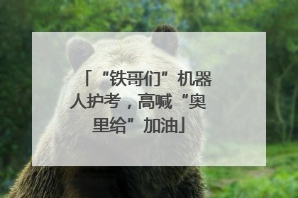 “铁哥们”机器人护考，高喊“奥里给”加油