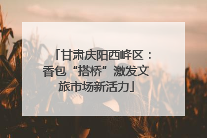 甘肃庆阳西峰区：香包“搭桥”激发文旅市场新活力