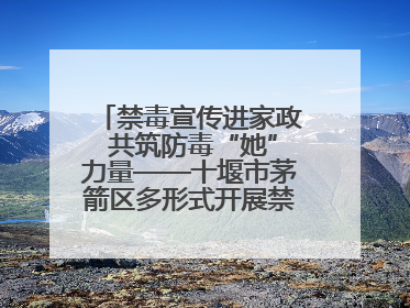 禁毒宣传进家政 共筑防毒“她”力量——十堰市茅箭区多形式开展禁毒宣传活动
