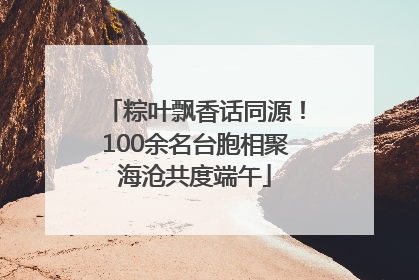 粽叶飘香话同源！100余名台胞相聚海沧共度端午