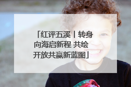 红评五溪丨转身向海启新程 共绘开放共赢新蓝图
