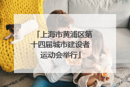 上海市黄浦区第十四届城市建设者运动会举行