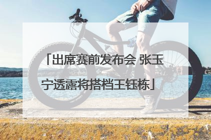 出席赛前发布会 张玉宁透露将搭档王钰栋