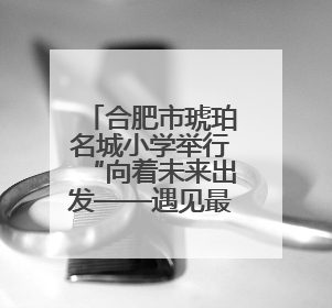 合肥市琥珀名城小学举行“向着未来出发——遇见最美”2025届毕业典礼