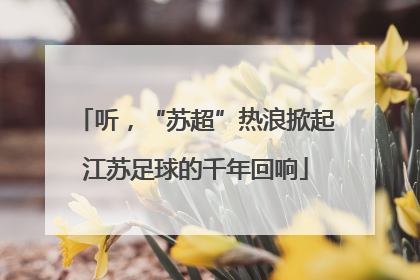 听，“苏超”热浪掀起江苏足球的千年回响