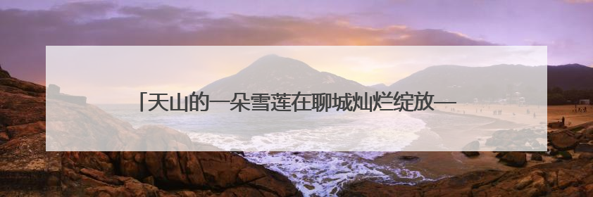 天山的一朵雪莲在聊城灿烂绽放——记全国文明家庭“詹春芳家庭”