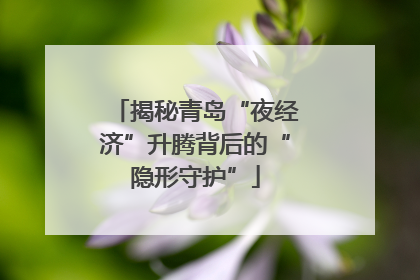 揭秘青岛“夜经济”升腾背后的“隐形守护”