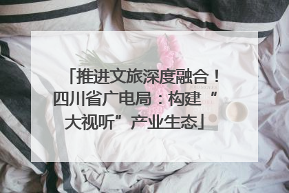 推进文旅深度融合！四川省广电局：构建“大视听”产业生态