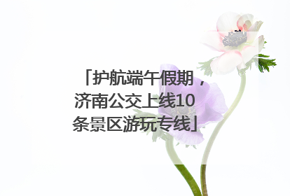 护航端午假期，济南公交上线10条景区游玩专线