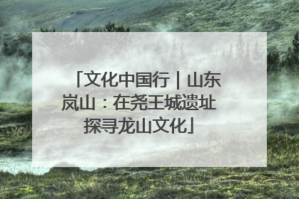 文化中国行｜山东岚山：在尧王城遗址探寻龙山文化