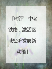 时评：中老铁路，激活区域经济发展新动能