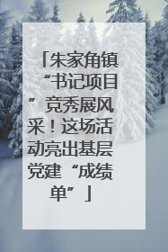 朱家角镇“书记项目”竞秀展风采！这场活动亮出基层党建“成绩单”