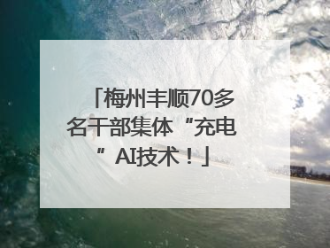 梅州丰顺70多名干部集体“充电”AI技术！