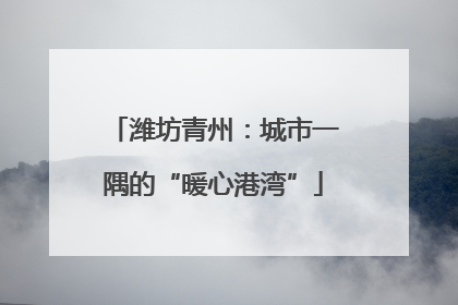 潍坊青州：城市一隅的“暖心港湾”