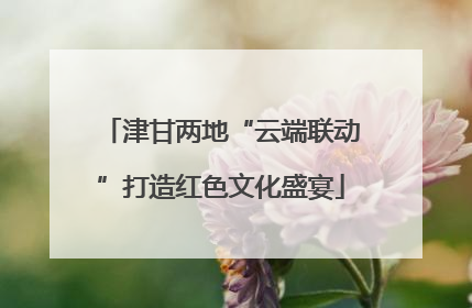 津甘两地“云端联动”打造红色文化盛宴