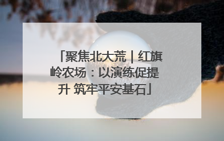 聚焦北大荒｜红旗岭农场：以演练促提升 筑牢平安基石