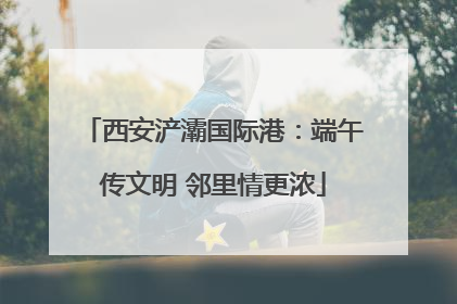 西安浐灞国际港：端午传文明 邻里情更浓