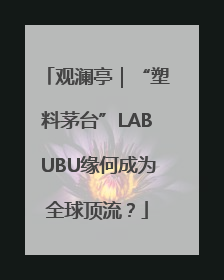 观澜亭｜“塑料茅台”LABUBU缘何成为全球顶流？