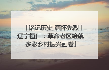铭记历史 缅怀先烈丨辽宁桓仁：革命老区绘就多彩乡村振兴画卷
