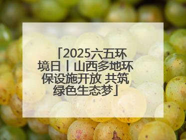 2025六五环境日丨山西多地环保设施开放 共筑绿色生态梦