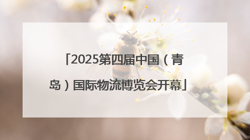 2025第四届中国（青岛）国际物流博览会开幕