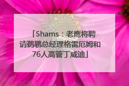 Shams：老鹰将聘请鹈鹕总经理格雷厄姆和76人高管丁威迪